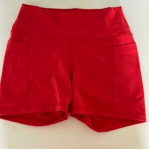 Hollister Gilly Hicks S red athletic shorts